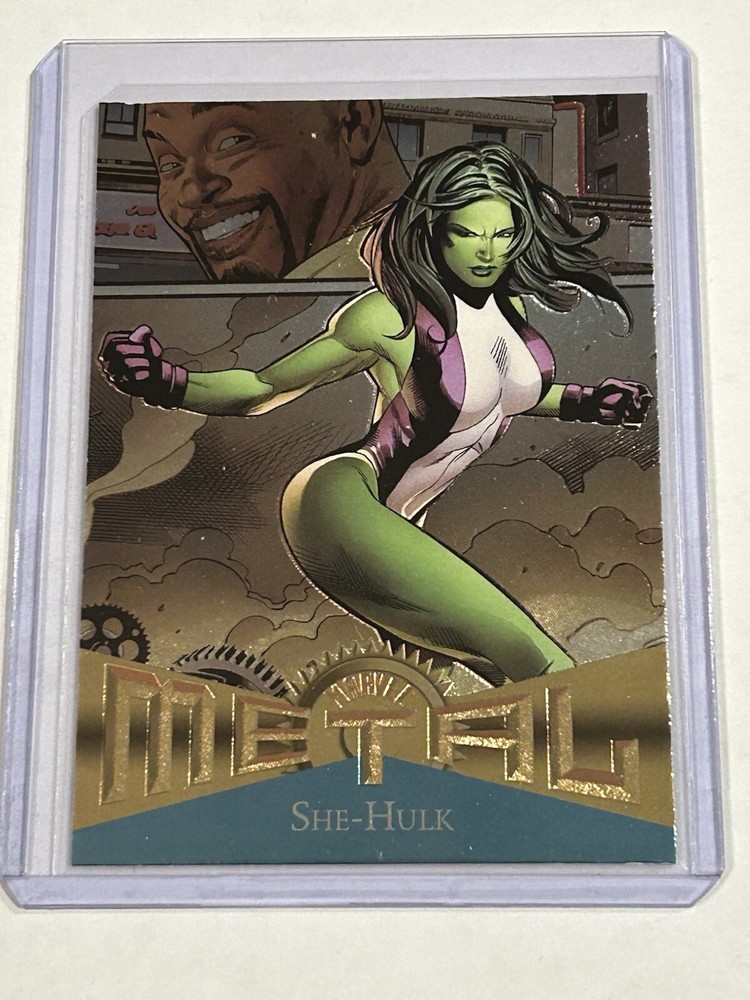 2024 Upper Deck Marvel Metal Universe Avengers Retro SHE-HULK  #R-31