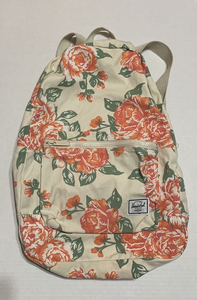 Herschel Women's Backpack Cream Floral Print