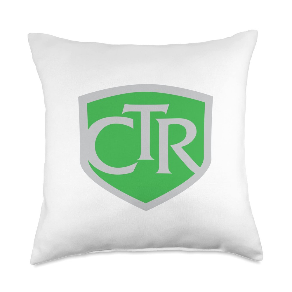 LDS CTR Choose The Right 18x18 Multicolor Throw Pillow