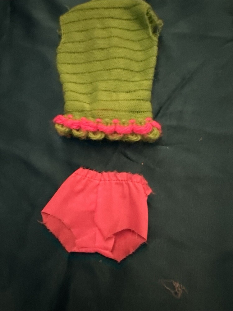 Vintage Barbie And Christie Original Swimsuits