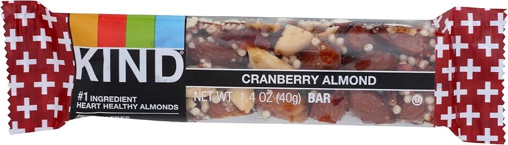 Kind Plus Bar, Cranberry Almond Plus Antioxidants, 12 Count