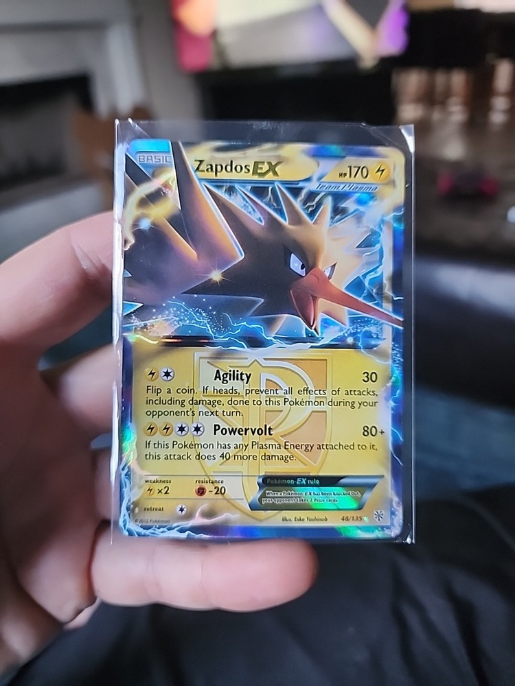 Zapdos EX (Team Plasma) 48/135 Plasma Storm Holo
