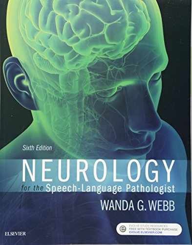 Neurology for Speech-Language Pathologists by Webb PhD CCC-SLP - Used Paperback