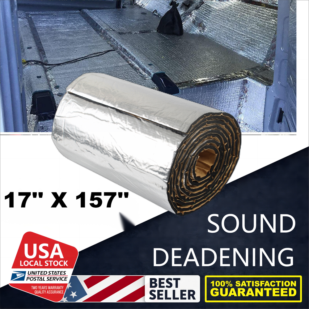 18sqft Car Sound Deadening mat Butyl Automotive Sound Deadener Noise 17