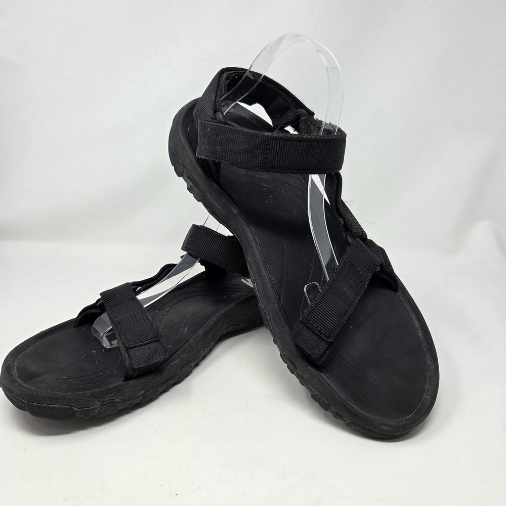 Teva Men's Size 12 Hurricane XLT2 Black Waterproof Shoes Hiking Outdoor Sandals