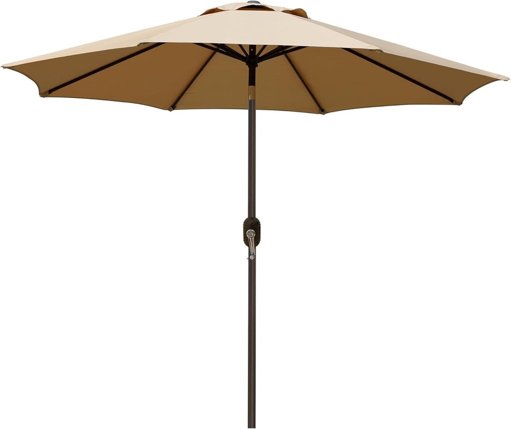 9' Outdoor Patio Umbrella, Outdoor Table Umbrella, Yard Umbrella Market Umbrella