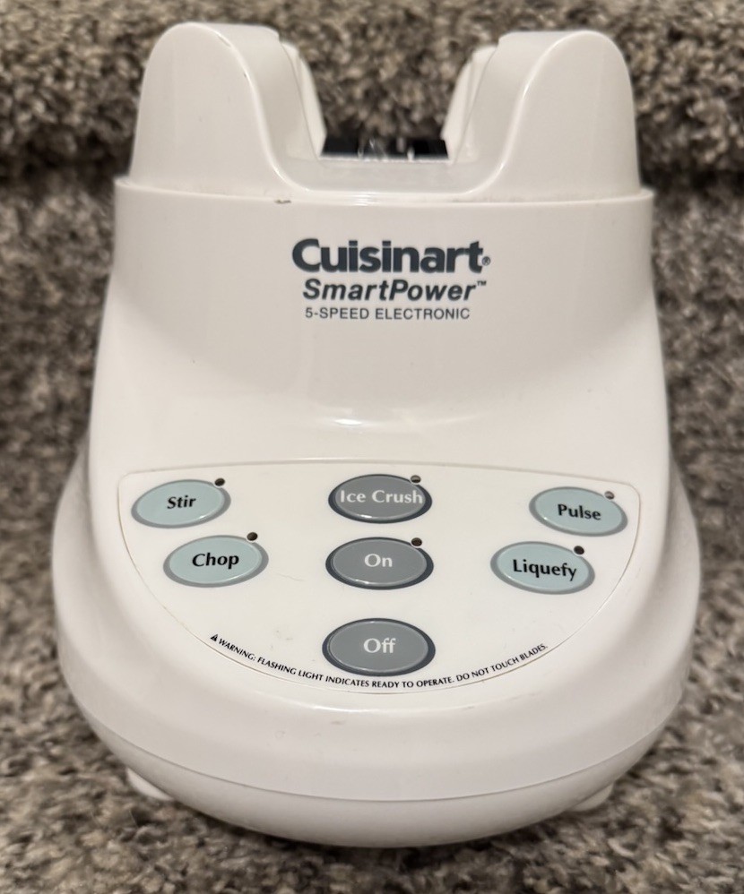 Cuisinart SmartPower 5-Speed Blender Motor Base Only Tested Works Strong