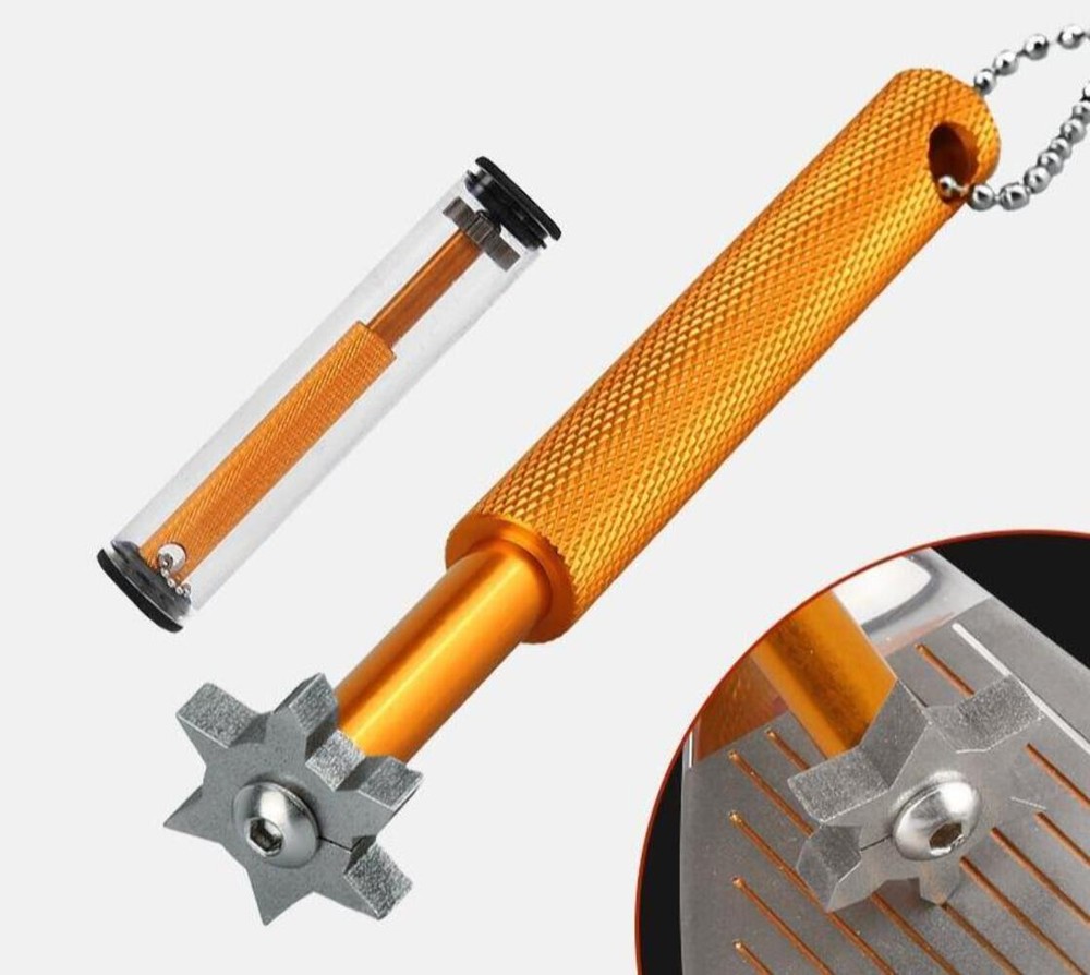 NNEDSZ Plum Golf Club Groove Cleaner - Face Knife