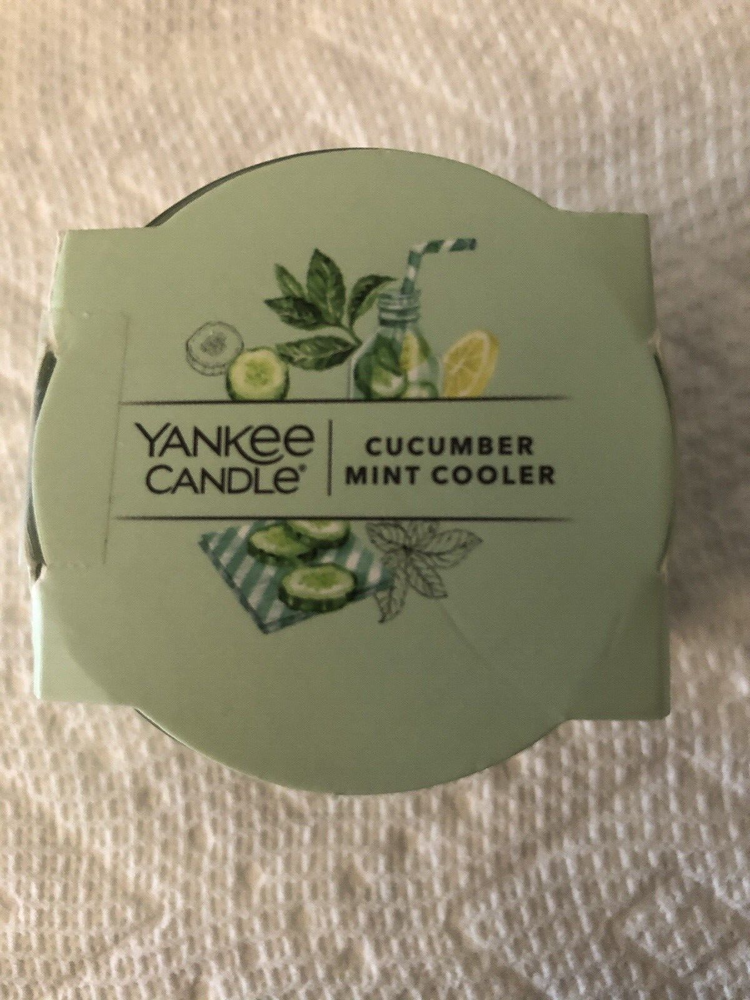 Yankee Candle 1.3oz Mini Jar Cucumber Mint Cooler New in Box