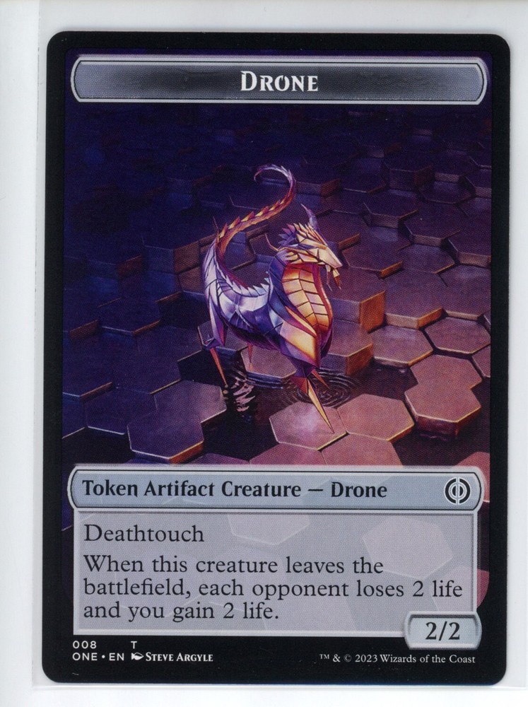 DRONE TOKEN All Will Be One #8 ONE(NM+)(MTG)