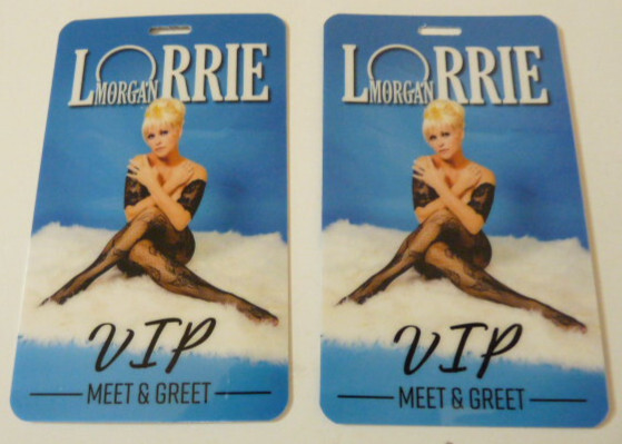 Lorrie Morgan 2017-2018 Concert Tour Meet & Greet Laminate Backstage Pass D11