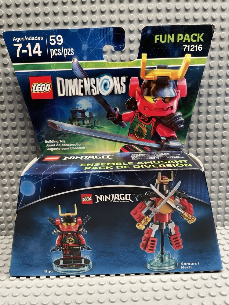 LEGO Dimensions Ninjago Nya Fun Pack 71216 New Sealed Box