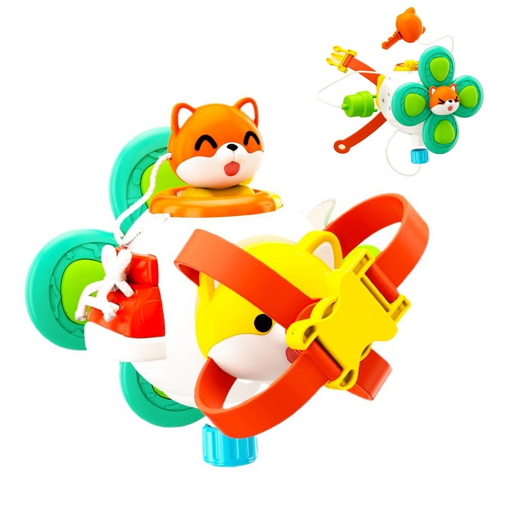 Busy Cube Baby & Toddler Toys Montessori Sensory Busy Board Travel Toys for T...