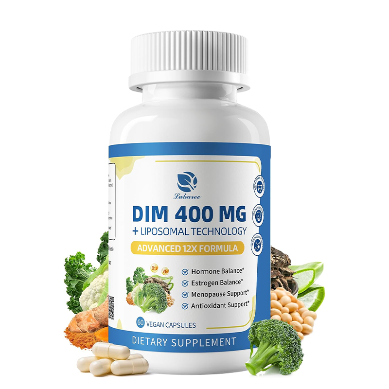 12 in 1 Liposomal DIM Supplement Women's Hormone Balance Support 60 Capsules