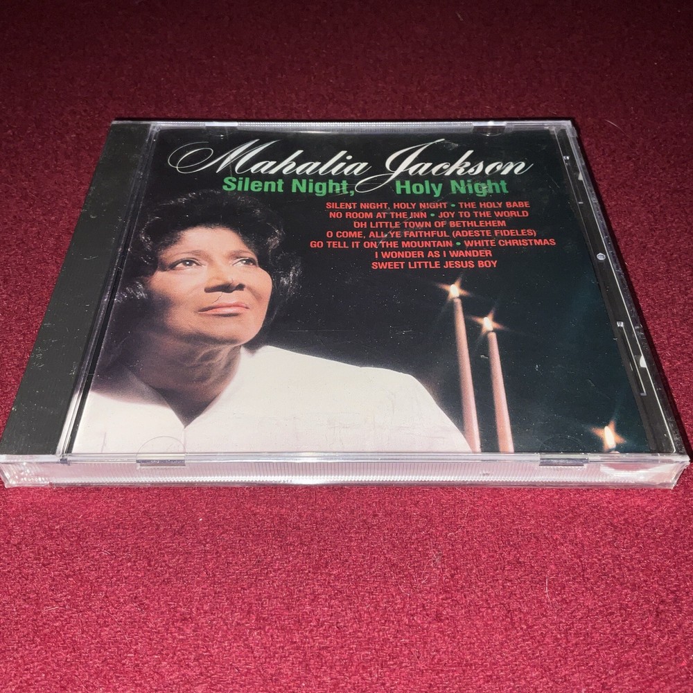 Mahalia Jackson Silent Night Holy Night 1992 Audio CD New Sealed