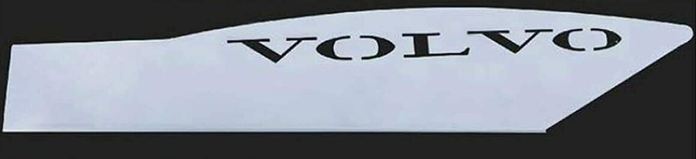 Stainless Steel Door Bottom Trim for 1998-2017 Volvo VNL Passenger Side