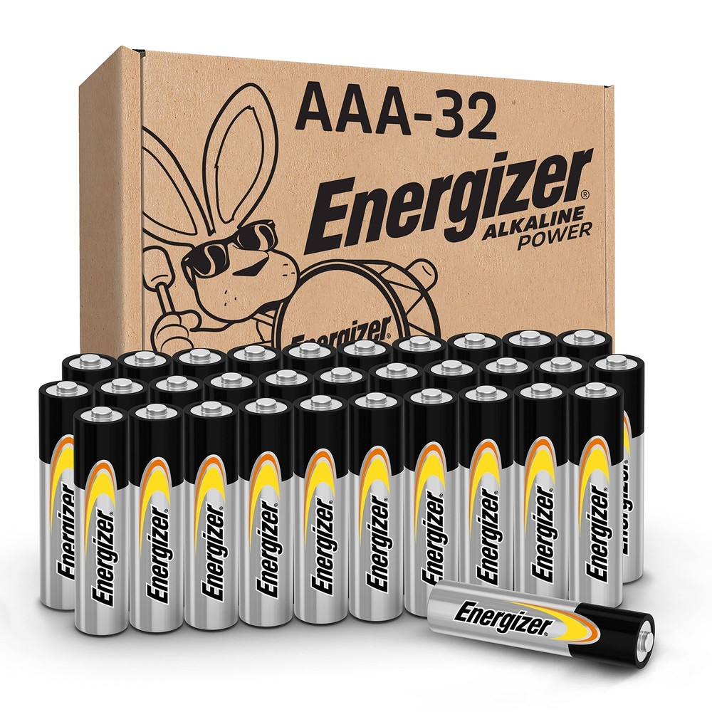 Alkaline Power AAA Batteries 32 Count Pack of 1 Long-Lasting Triple A Batteries