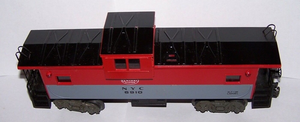 LIONEL NEW YORK CENTRAL EXT VISION CABOOSE 1984 - 6-6910 - Exc. cond.