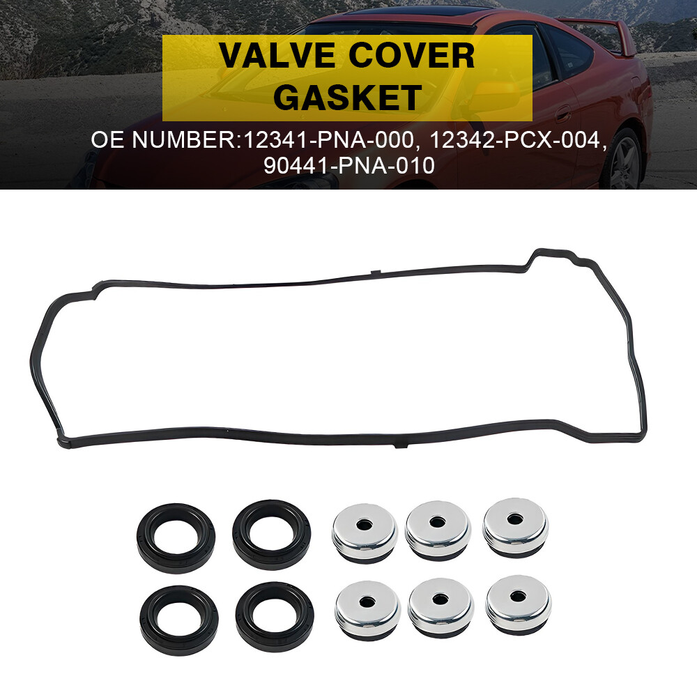 Valve Cover Gasket Seals for 2002-06 CRV EX LX 2002-05 Civic Honda Models