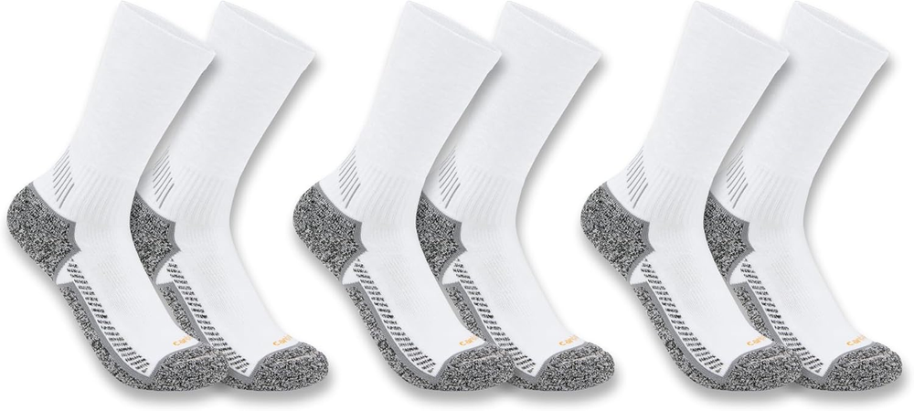 Men'S Force Performance Work Socks 3 Pair Pack