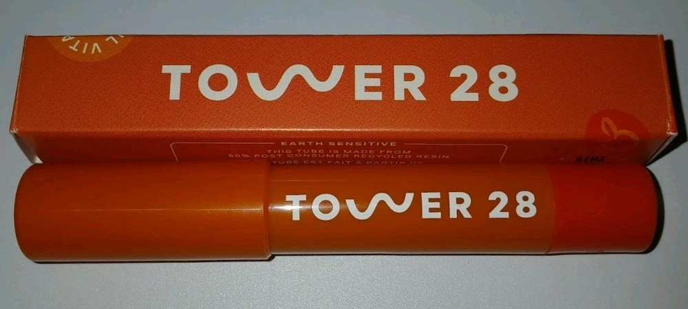 Tower 28 JuiceBalm Vegan Tinted Hydrating Lip Balm in Squeeze