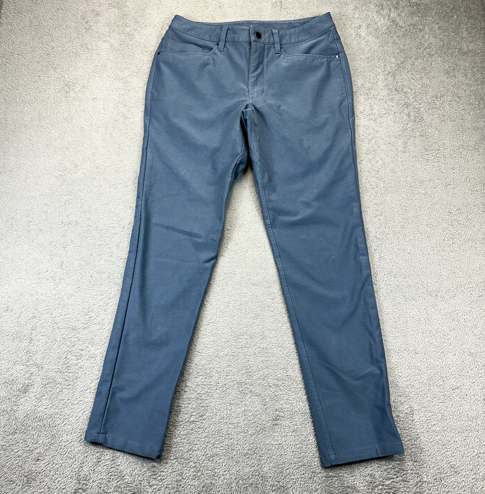 LULULEMON ABC Slim Fit Utilitech Pants Blue Jeans Stretch Mens 31x30