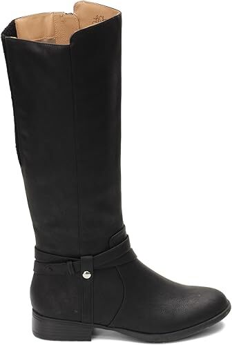Life Stride Xtrovert Womens Faux Leather Riding Boots Black 8M WC Imperfect Box