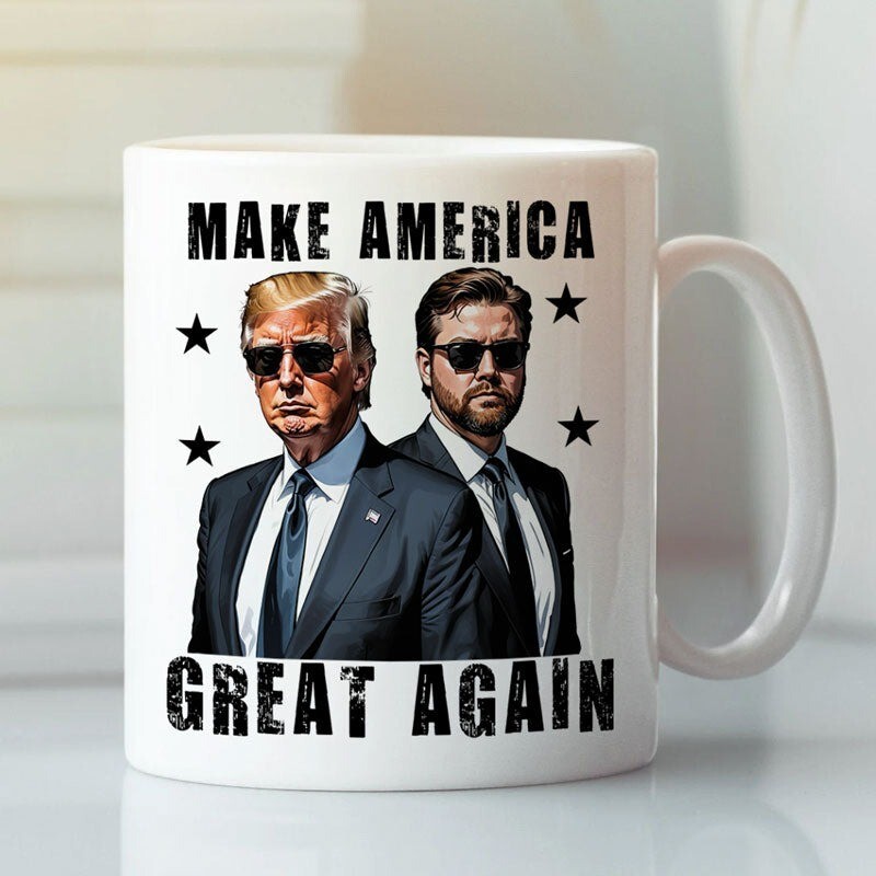 Trump Vance MAGA Election Mug for Supporters 11Oz