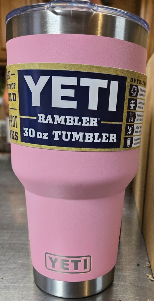 YETI Rambler 30oz Vacuum Insulated Tumbler in Pastel Pink
