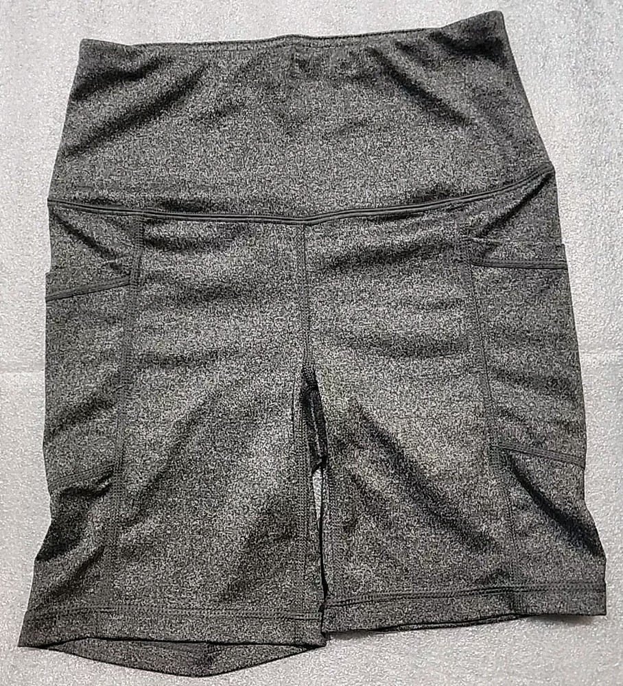 Members Mark Womens Gray Everyday Biker Shorts Size Small-image