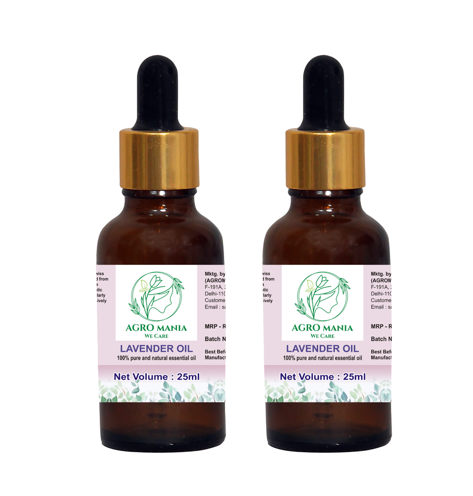 AGRO MANIA 100% Pure Lavender Essential Oil for Hair & Skin Care