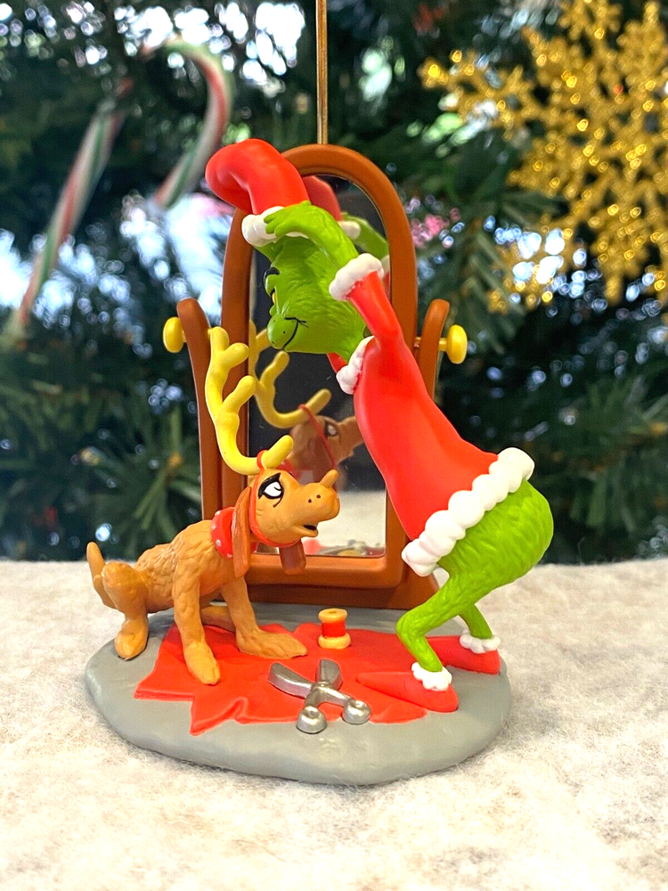 Dr Seuss Grinch & Max Christmas Keepsake Ornament Video