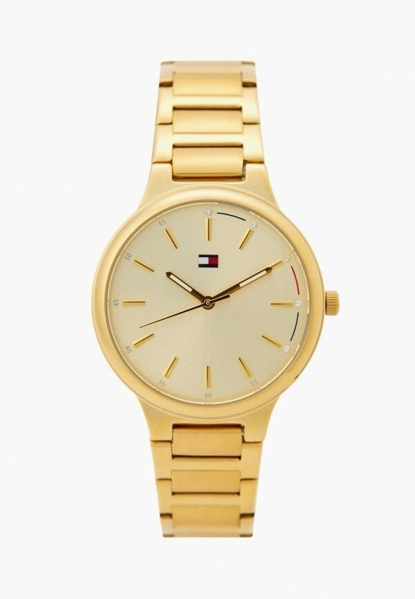 Tommy Hilfiger women's elegant gold watch luxury timeless style