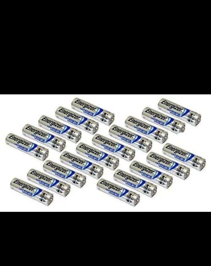 Energizer L91 Ultimate Lithium AA Size Batteries - 148 Factory Sealed