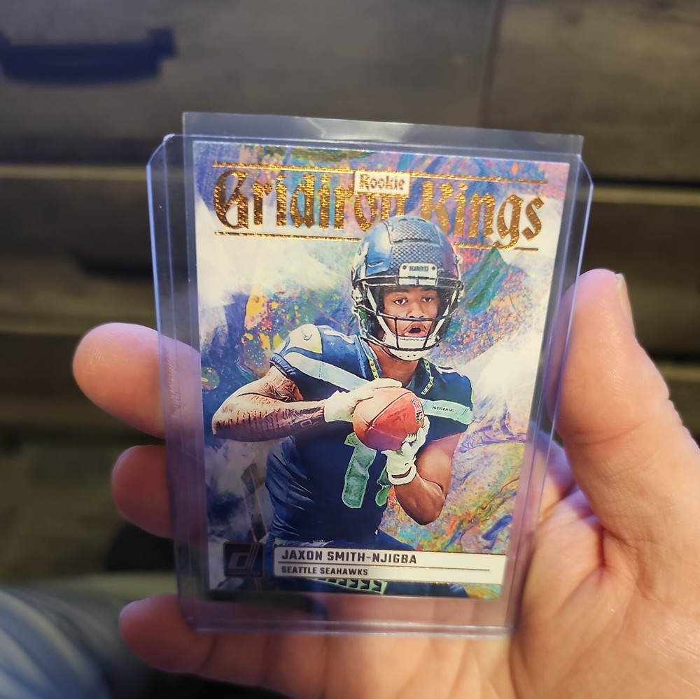 Jaxon Smith-Njigba #RGG-7 2023 Donruss Rookie Gridiron Kings Insert RC