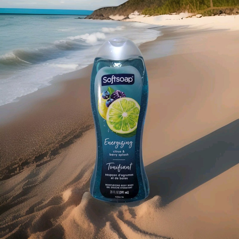 Energizing Softsoap Citrus Berry Splash Body Wash 20 oz