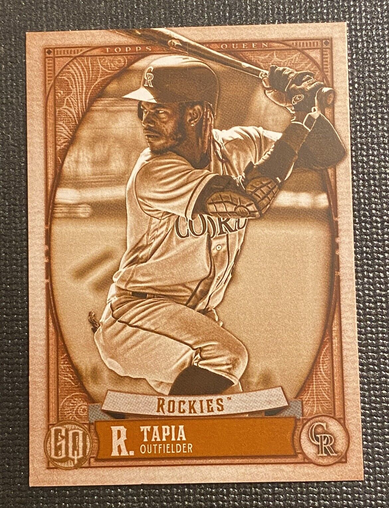 2021 Topps Gypsy Queen Sepia Raimel Tapia Rockies #137 /99
