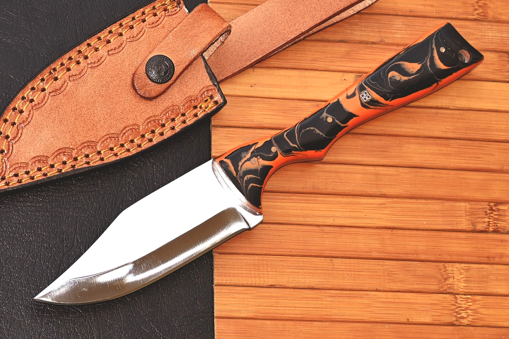 Custom Tactical Hunting Knife with High Carbon Steel Blade 2872