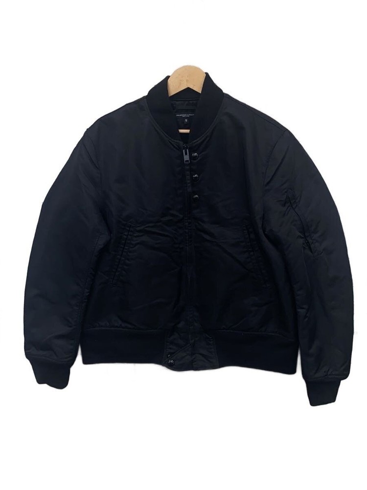 Engineered Garments Aviator Jacket/Flight Jacket/S/Nylon/Blk// 3394
