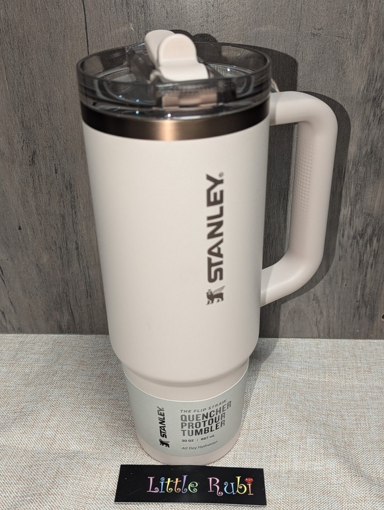 Stanley The Quencher ProTour Flip Straw 30oz Tumbler Gilden Sugar Ship TODAY