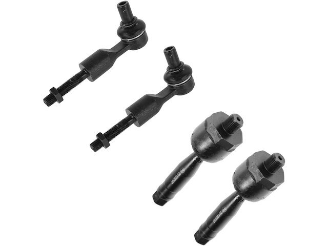 Front TRQ 4 Piece Tie Rod Set Tie Rod End Set fits Audi S4 2000-2002 44XMGY