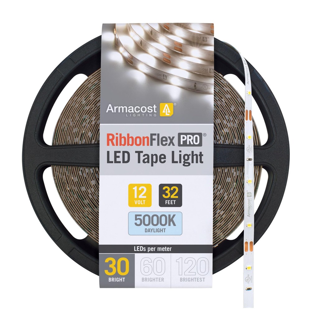 RibbonFlex 32.8 ft. LED Tape Strip Light 30 LEDs/m Daylight (5000K) (161250)