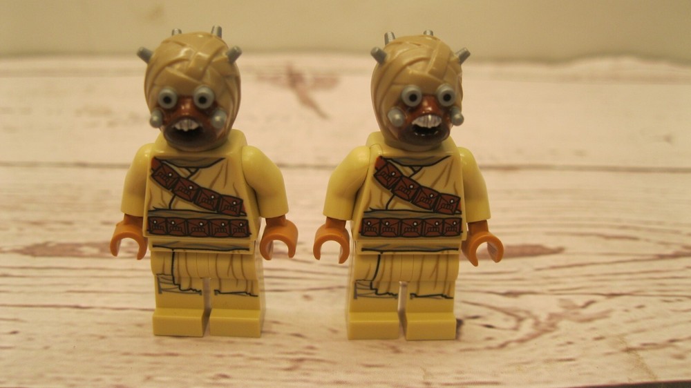 Lego Star Wars Tusken Raider Minifigures with Diagonal Belts