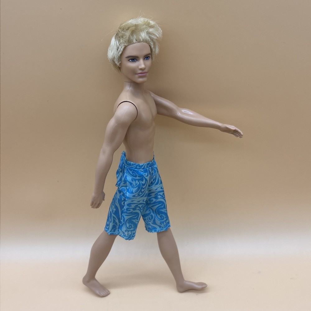 Barbie A Mermaid Tale 2 Ken Doll With Beach Swim Trunks
