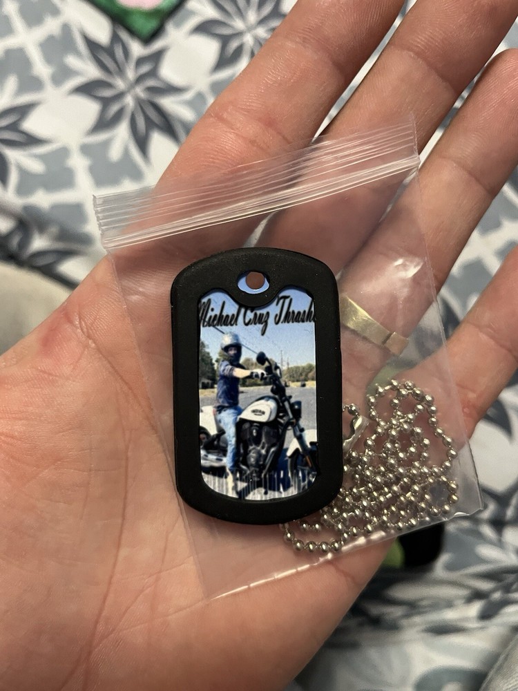 Custom DogTag With Your Choice Of Image! (front&back!)