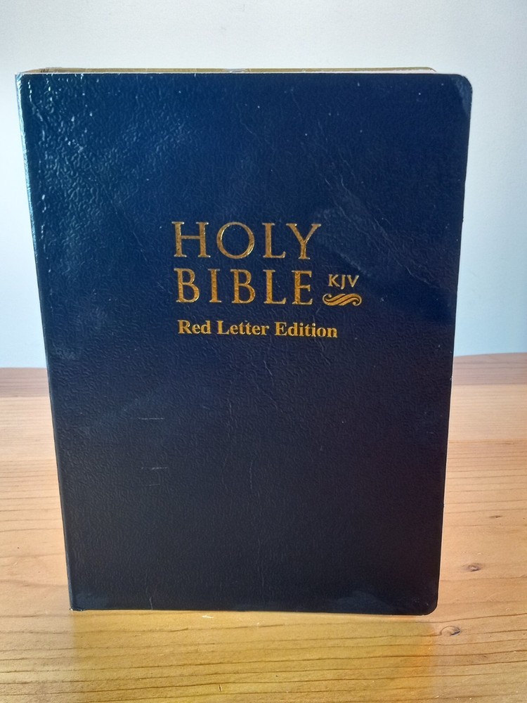 KJV Holy Bible Old & New Testament Compact Red Letter Edition Paperback⛪✝️