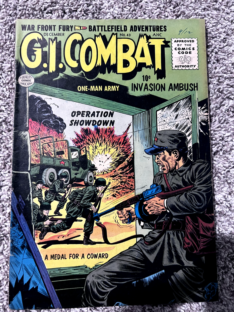 G.I. Combat #43 VG/F Operation Showdown