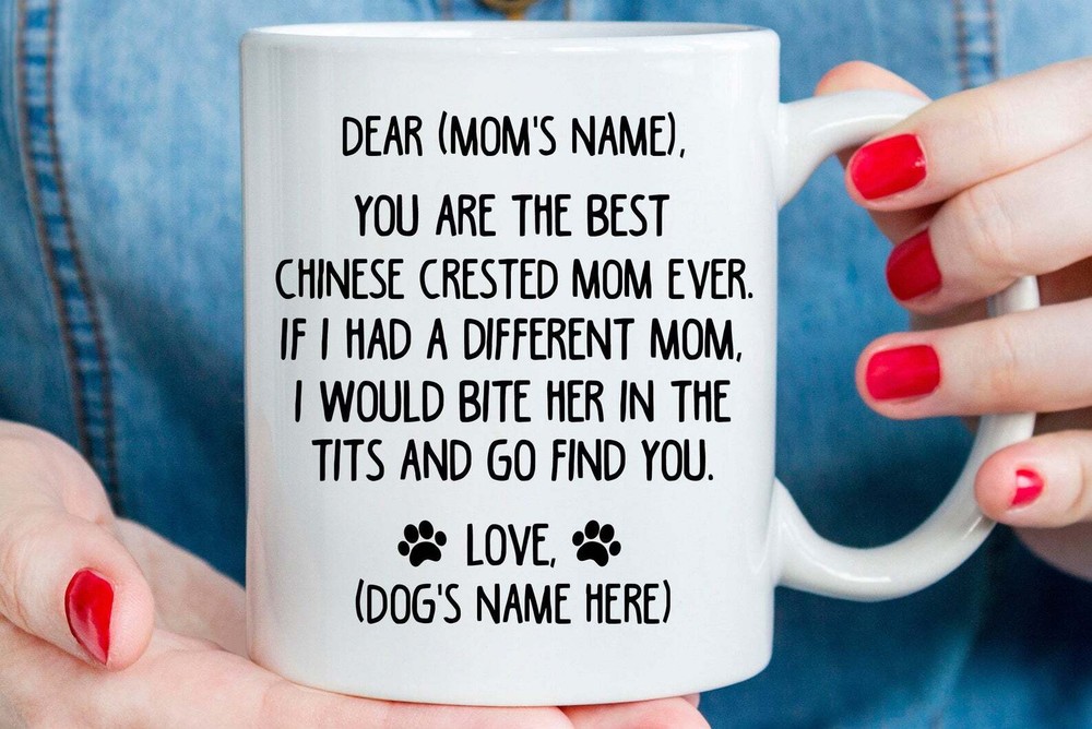Chinese Crested Mug Gifts For Chinese Crested Lovers Chinese Crested Cup Chinese
