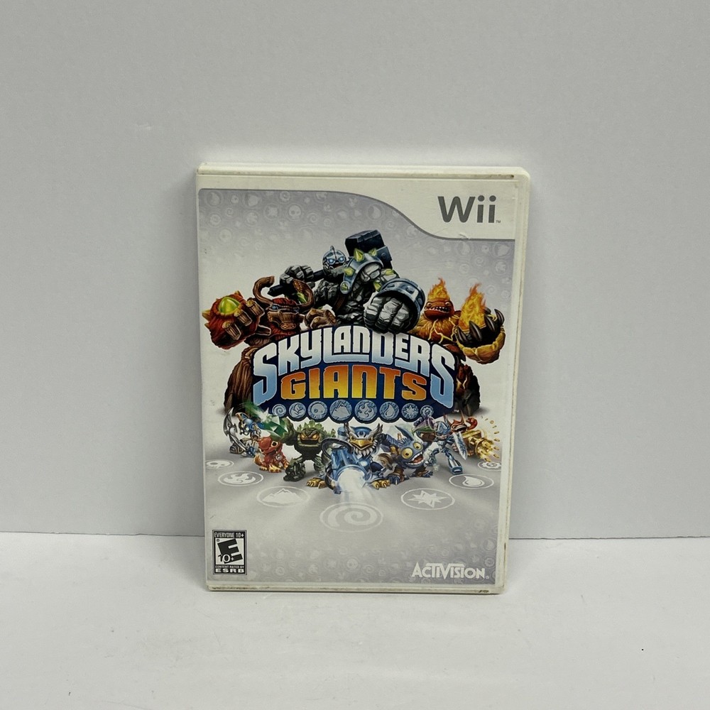 Skylanders: Giants (Nintendo Wii 2012) Missing Manual Tested And Working