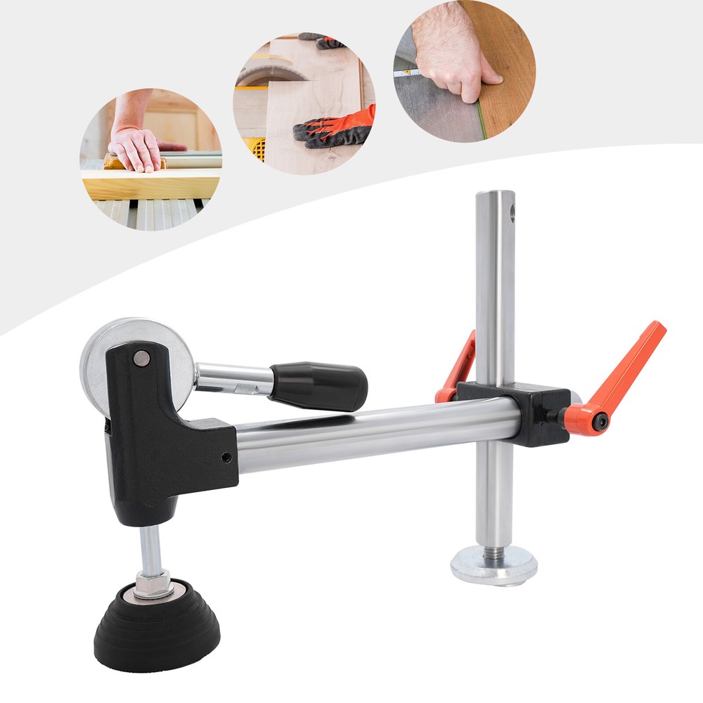 Precision Sliding Table Saw Presser with Manual Clamp & Eccentric Press